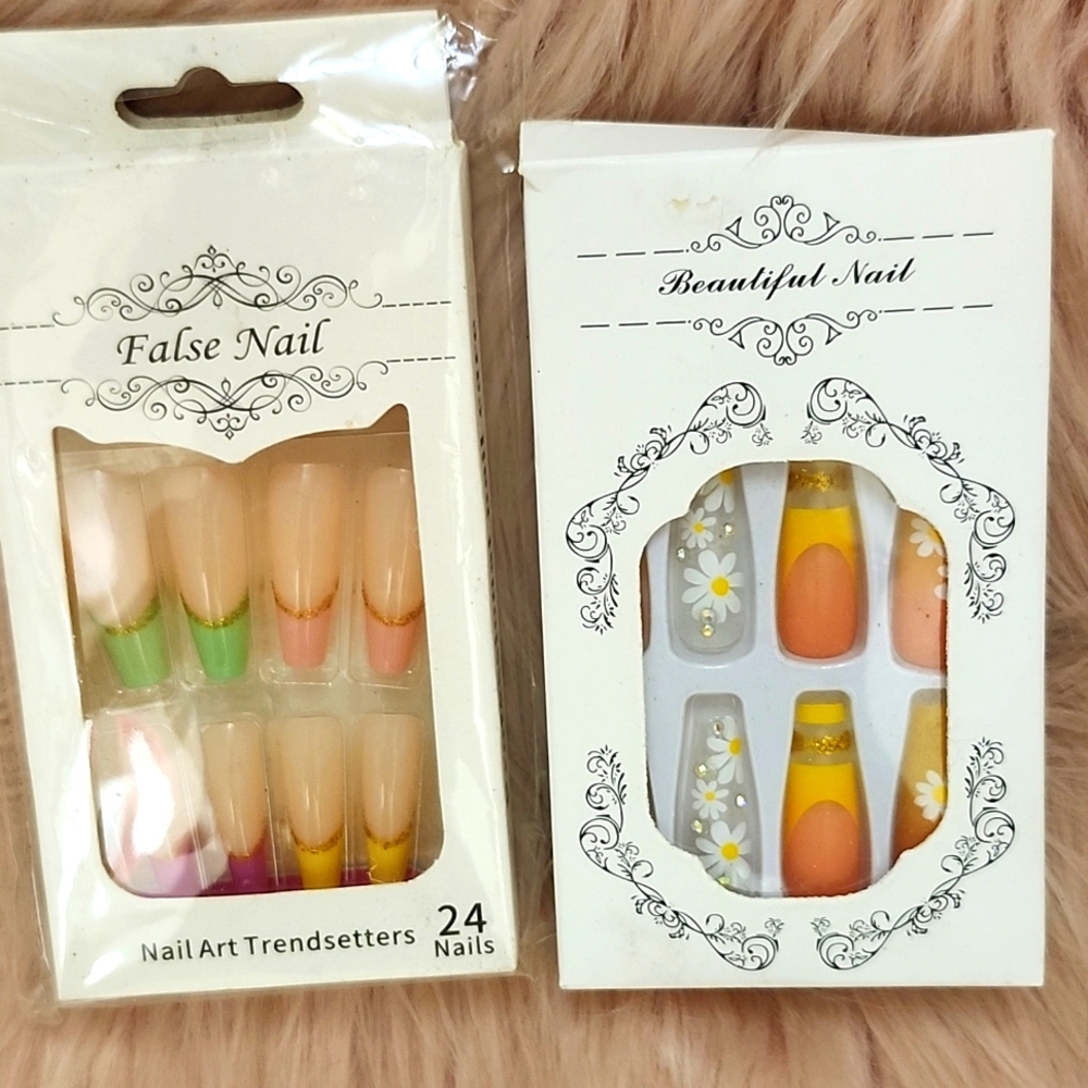 BOGO SALE!! Brand New BEAUTIFUL NAIL False Nails-XL